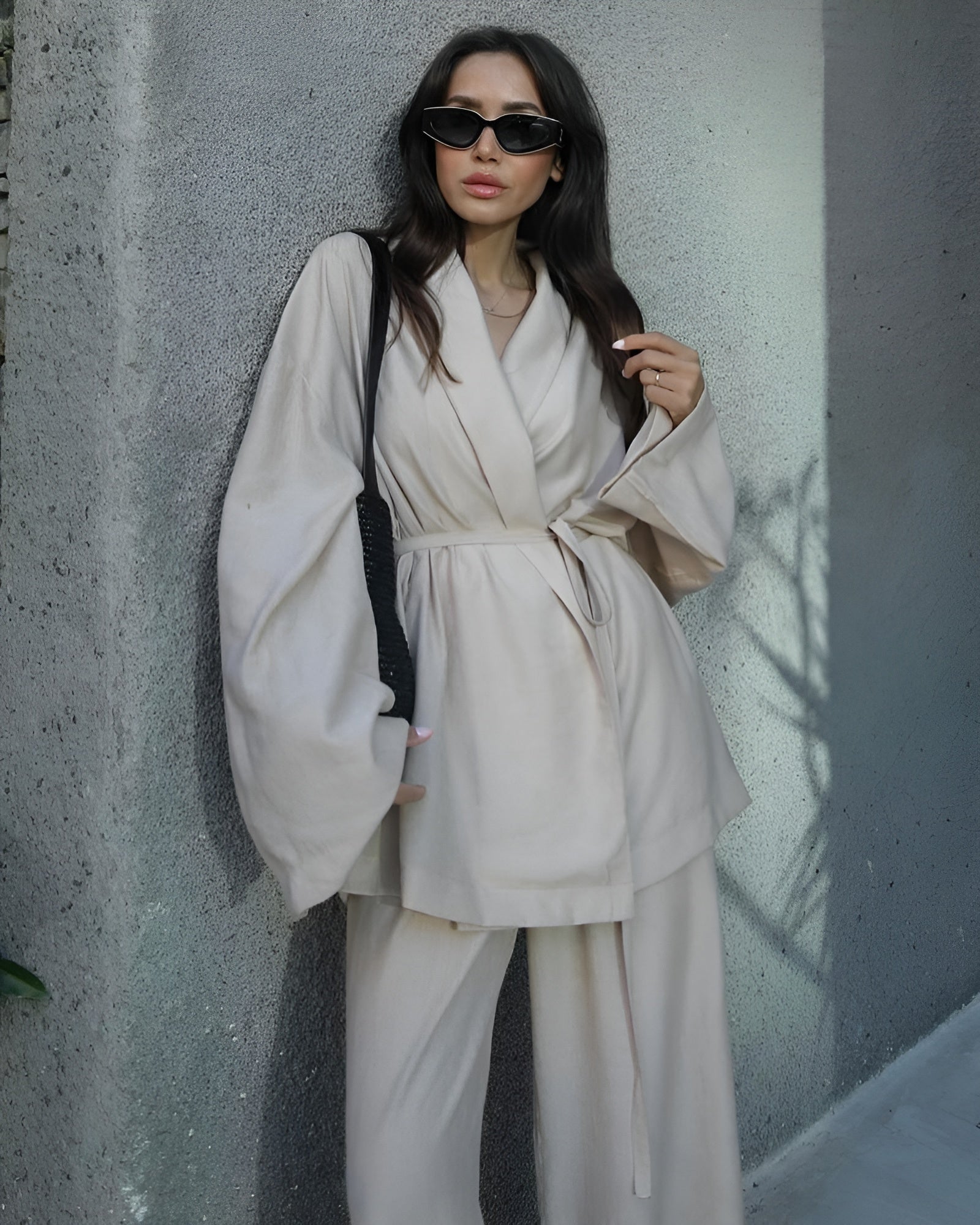 MALU | Luxusní Lněná Kimono Sada